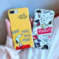 在飛比找蝦皮購物優惠-Iphone各款 史努比 SNOOPY 卡通 掛繩 手機殼 