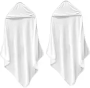 SWOOMEY 2pcs Hooded Bath Towels Bath Towels Absorbent and Skin Friendly Design for Shower