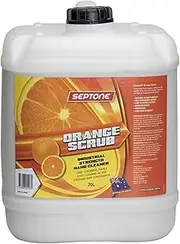 Septone Orange Scrub Hand Cleaner with Pump, 20 litre