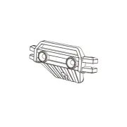 MJX 14210 RC Car Front Rear Anti-collision Accessories Spart Parts 14100C 14110C