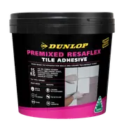 Dunlop 15kg Premixed Resaflex Wall and Floor Adhesive