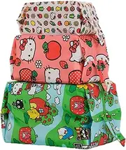 [BAGGU] 3D Zip Set - Hello Kitty and Friends