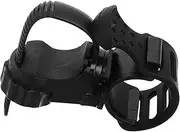 Abaodam Bike Flashlight Mount Bracket Rotating Holder for Headlight Torch Lightweight Durable Compatible with Various Flashlight for Cycling Camping