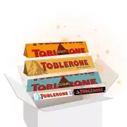 Toblerone Chocolate Variety Gift Box Set Bundle