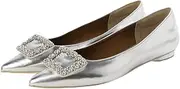 [EVOL] Evor IX5529 Women's Removable Buckle-Pointed Flat Pumps