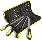 18 Pieces of Diamond File Grinding Small File Flat Rubbing Tool Hard Ultrafine Alloy Metal Cutter Set Easy Install