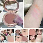 Face Blusher Palette Waterproof Matte Long Lasting Blush Lightweight X9C8