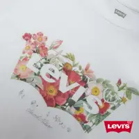 在飛比找蝦皮商城優惠-Levis 短袖T恤 / 春日花草Logo / 白 女款 熱