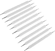 KAILIKETIY 10pcs Mandala Embossing Stylus: Double-Ended Dotting Tools - DIY Stone Painting Kits - Carbon Paper Tracing Tool for Rock Art