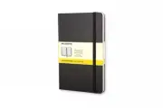Moleskine Pocket Squared Hardcover Notebook Black