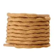 3 Pair Wave Tan Hiking Work Boot Shoe Laces for 5 6 7 8 9 10 eyelets Stay Tied
