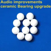 10Pcs Rega Ceramic Bearing Upgrade for Rega Planar & clones -(ZrO2) Grade:5