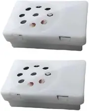 Voice Recorder for Stuffed Animal, 2 Voice Recording Button, Square Recording Device Sound Module for Doll, for Stuffed Animal Button Sound Recorder