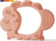 Baby Teether Toys, Baby Teething Toy, Safe & Easy to Hold BPA Free Silicone Shee