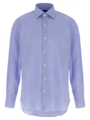 [Finamore] Finamore-Napoli Camicie Celeste-Uomo 39cm Light Blue