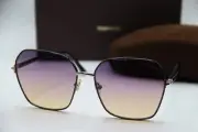 NEW TOM FORD CLAUDIA-02 01B BLACK GRADIENT AUTHENTIC DESIGNER SUNGLASSES 62-16