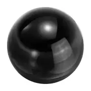 30mm/1.2" Crystal Sphere Ball Glass Solid Ball for Decoration, Black