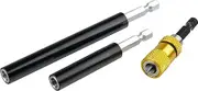 K406 Magnetic Bit Holder Set with Guide Sleeve and Adjustable Depth Magnetic Tip, 3-Piece