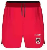 Dragons Kids Training shorts 2021 Classic NRL RED