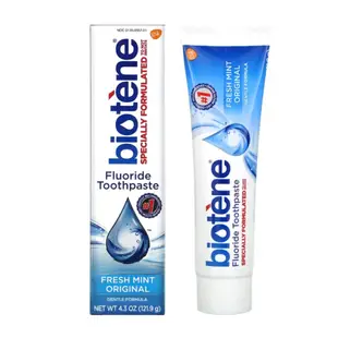 美國 Biotene 白樂汀含氟牙膏 清新薄荷 121克
