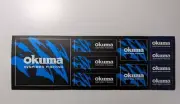 Okuma Sticker Decal Fishing Rod Reel Marlin Fly Gear Dorado