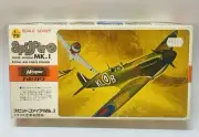 VINTAGE 1970s 1/72 HASEGAWA SPITFIRE MK 1 PLASTIC FIGHTER PLANE MODEL KIT NMIB!