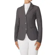 Ovation Ladies AirFlex 3-Button Mesh Show Coat - Black, Navy, Grey (Var. Sizes)