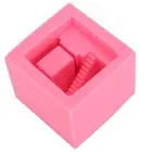 Silicone Mold House With Stair Building Mould Architecture Soap Concrete Sugar