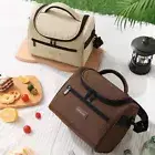 Insulated Lunch Bag Box Tote Cooler For Adults Women Men Hot Cold Food Thermal/