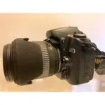 NIKON D80二手單眼相機+SIGMA DC 18-200MM變焦鏡頭