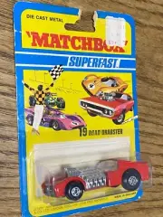 Vintage Matchbox Superfast Road Dragster no 19: New in Package