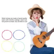 4pcs/Set Colorful Nylon Strings Replacement Part Accessory for Ukelele