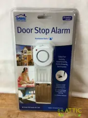 Sabre Door Stop Alarm Personal Home Security System Hotels Motels Dorms Office
