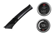 SAAS pillar pod boost/pyro water temp gauges for Mitsubishi Triton MN Airbags