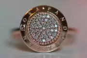 AUTHENTIC NEW PANDORA ROSE™ SIGNATURE RING 180912cz *CHOOSE SIZE* HINGED BOX