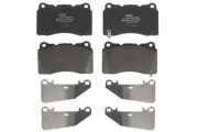 Brake Pad Set, disc brake DELPHI LP1858 (for: Opel)