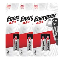 在飛比找Yahoo奇摩購物中心優惠-【Energizer 勁量】A23汽車搖控器電池6入 吊卡裝