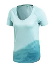 Adidas Womens Outdoor Ampli Parley 3 climalite Tee Shirt size M