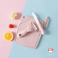 在飛比找蝦皮購物優惠-3pcs Ceramic Knife Set Fruit V