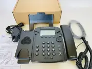 Brand New Polycom VVX 311 Gigabit IP Phone (2200-48350-001) W/Power Supply