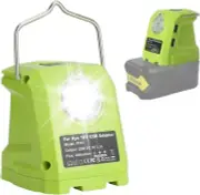Battery Adapter for Ryobi 18volt One+ P107 P108 Li-ion Battery 420LM Flashlight