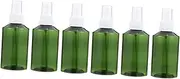 COMPUKAS 6Pcs Refillable Travel Bottles Portable Multi Purpose Lotion Dispensing Containers with Nozzle for Cosmetics Toiletries and Liquids