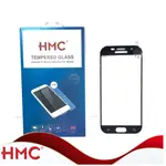 HMC OFFICIAL STORE 三星 A5 2017 黑色 HMC 鋼化玻璃全膠高級
