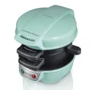 NEW Hamilton Beach Breakfast Sandwich Maker Grill Egg Cooker Ring 25482