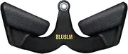 BLUSLM LAT Pull Down Bar for Cable Machine, LAT Pulldown Attachments T Bar V Bar Cable Attachment, Back Tricep Bar Strength Training Handle