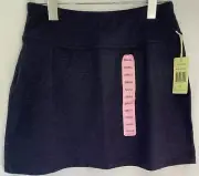 Tangerine Women’s Pull On Athletic Skort Skirt - Navy Heather - Size Small