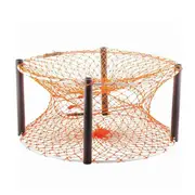 TechBrands Round Fishing Trap for Crabs