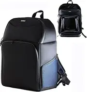 Navitech Rugged Black Protective Travel Backpack - Compatible With YG300 Portable Projector