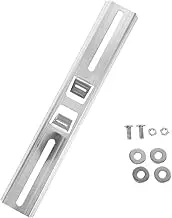 ABOOFAN Horizontal Pole Mount Bracket for Electrical Enclosure Box Junction Box Bracket for Outdoor Use Flexible Layout for Multiple Devices