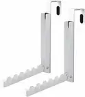 Over The Door Hooks Hanger,Foldable Over Door Drying Laundry Rack Hooks for H...